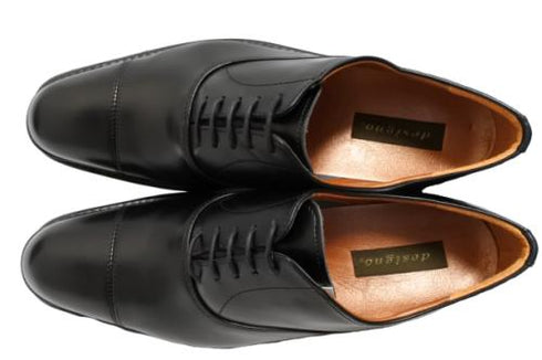 【KANEKA designo5230 ブラック】幅広4E 日本製の本革ビジネスシューズ