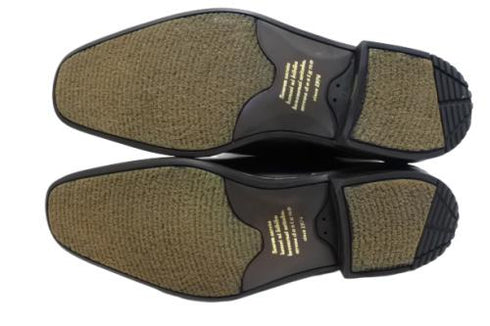 【KANEKA designo5230 ブラック】幅広4E 日本製の本革ビジネスシューズ