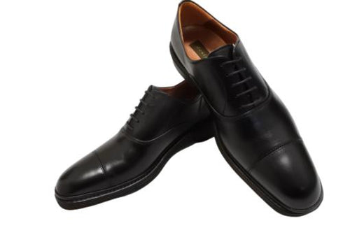 【KANEKA designo5230 ブラック】幅広4E 日本製の本革ビジネスシューズ