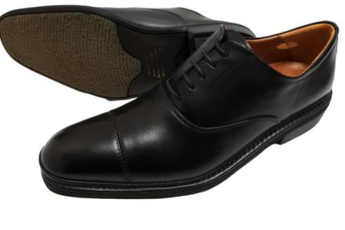 【KANEKA designo5230 ブラック】幅広4E 日本製の本革ビジネスシューズ