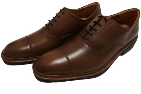 【KANEKA designo5230 ブラウン】幅広4E 日本製の本革ビジネスシューズ