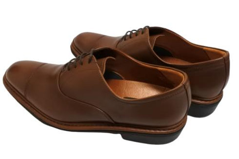 【KANEKA designo5230 ブラウン】幅広4E 日本製の本革ビジネスシューズ