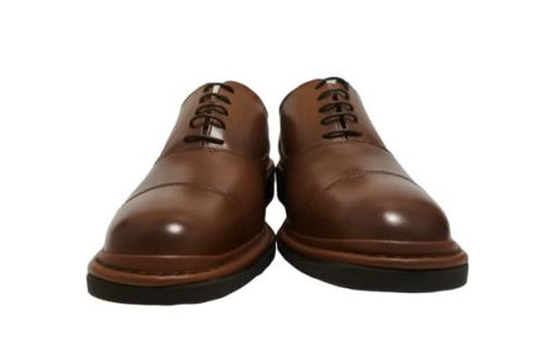 【KANEKA designo5230 ブラウン】幅広4E 日本製の本革ビジネスシューズ