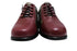 【ナチュラルバック 5283 ワインコンビ】サイドジップ靴紐シューズ