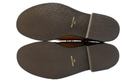 【TODAY'S 5525 マロンブラウン】本革メダリオン靴紐ショートブーツ