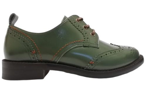 【TODAY'S 5528 ブルー】本革メダリオンウイングチップトラッドシューズ