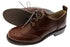 【TODAY'S 5528 チョコレート】本革メダリオンウイングチップトラッドシューズ