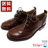 【TODAY'S 5528 チョコレート】本革メダリオンウイングチップトラッドシューズ