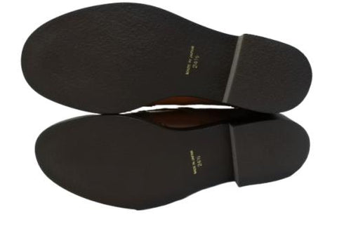 【TODAY'S 5528 マロンブラウン】本革メダリオンウイングチップトラッドシューズ