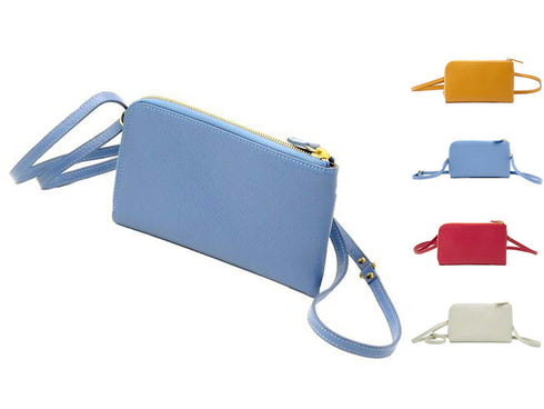 【豊岡鞄 足立 5902 ホワイト】ALBAPIE L字マルチショルダーバッグ