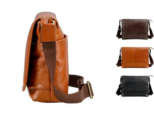 【豊岡鞄 木和田正昭商店 682936 ブラック】シンプルで機能性重視な革ショルダーバッグ