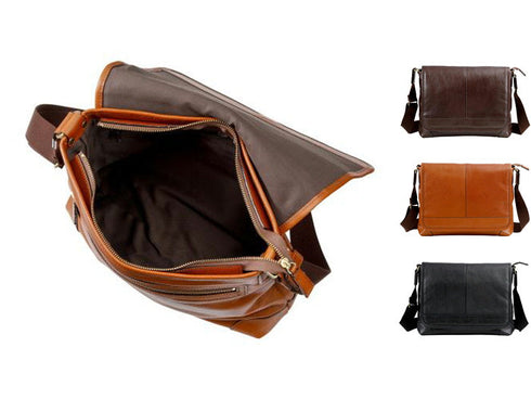 【豊岡鞄 木和田正昭商店 682936 ブラック】シンプルで機能性重視な革ショルダーバッグ