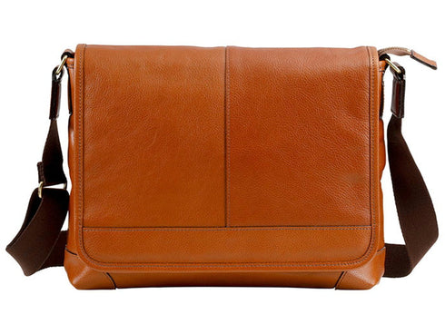 【豊岡鞄 木和田正昭商店 682936 ブラウン】シンプルで機能性重視な革ショルダーバッグ