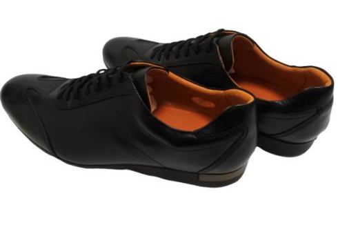 【KANEKA designo7001 ブラック】幅広4E 日本製本革タウンウォーキングシューズ