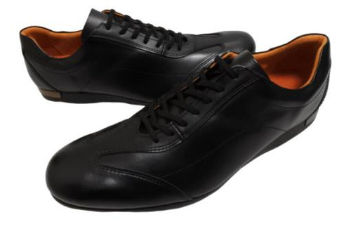 【KANEKA designo7001 ブラック】幅広4E 日本製本革タウンウォーキングシューズ