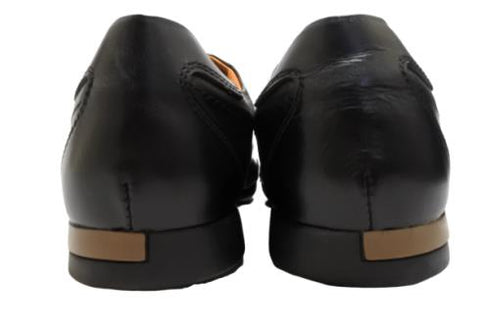 【KANEKA designo7001 ブラック】幅広4E 日本製本革タウンウォーキングシューズ