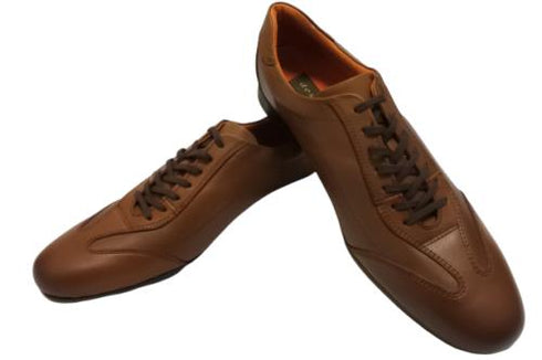 【KANEKA designo7001 ブラウン】幅広4E 日本製本革タウンウォーキングシューズ