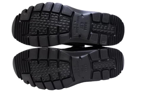 【TODAY's 7058 グリーン】幅広4EサイドジップV字カッティングショートブーツ