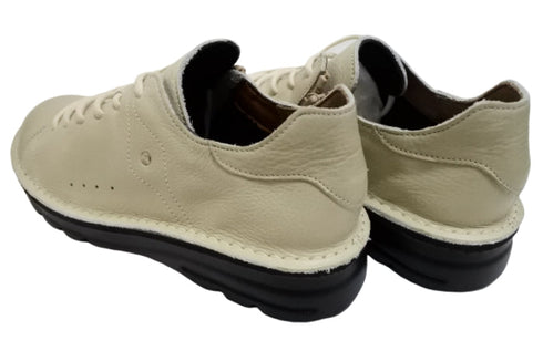 【TODAY'S 7091 アジュール】スムースレザーサイドジップスニーカー レディース