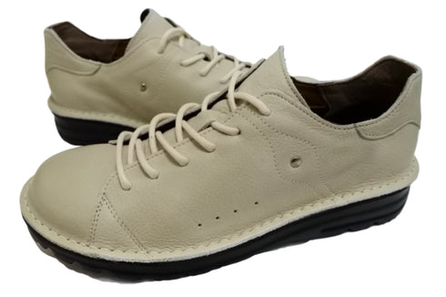 【TODAY'S 7091 アジュール】スムースレザーサイドジップスニーカー レディース