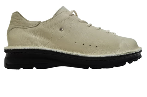 【TODAY'S 7091 アジュール】スムースレザーサイドジップスニーカー レディース