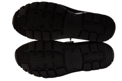 【TODAY'S 7091 サンドグレイ】スムースレザーサイドジップスニーカー メンズ