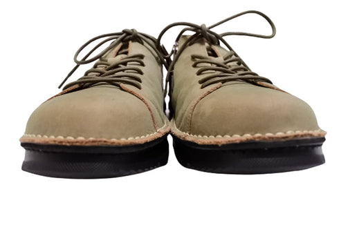 【TODAY'S 7091 サンドグレイヌバック】スムースレザーサイドジップスニーカー メンズ