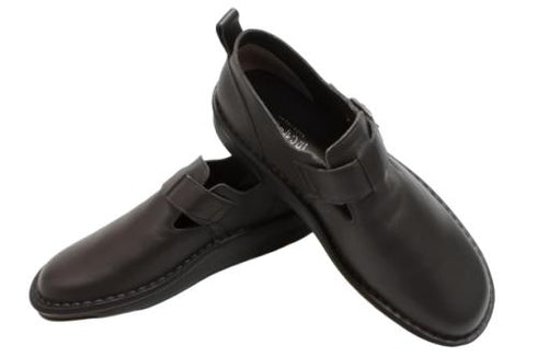 【インコルジェ8005 ダークブラウン】ベルト付カジュアルシューズ