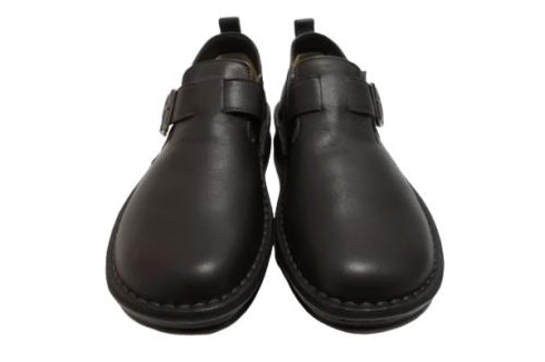 【インコルジェ8005 ダークブラウン】ベルト付カジュアルシューズ