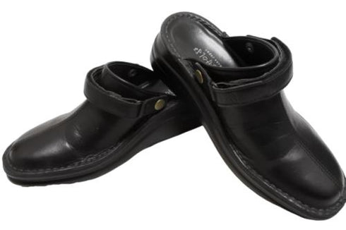 【インコルジェ8171 ブラック】本革2WAYスリッポンシューズ