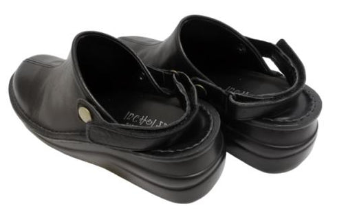 【インコルジェ8171 ブラック】本革2WAYスリッポンシューズ