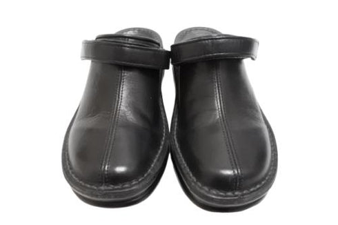 【インコルジェ8171 ブラック】本革2WAYスリッポンシューズ