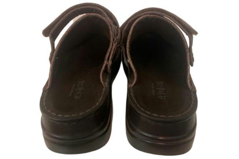 【インコルジェ8171 ダークブラウン】本革2WAYスリッポンシューズ