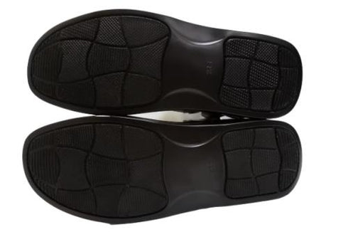 【インコルジェ8171 グレージュ】本革2WAYスリッポンシューズ