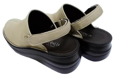 【インコルジェ8171 グレージュ】本革2WAYスリッポンシューズ