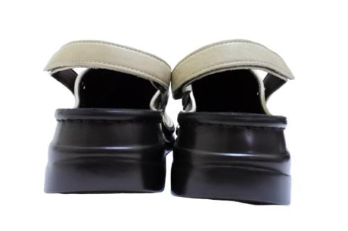 【インコルジェ8171 グレージュ】本革2WAYスリッポンシューズ