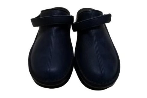 【インコルジェ8171 ネイビー】本革2WAYスリッポンシューズ