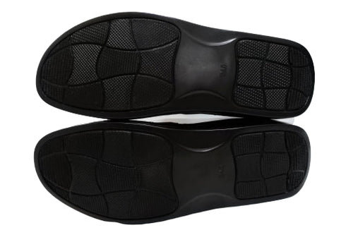 【インコルジェ 8294 レッド】オープントゥくしゅくしゅシューズサンダル