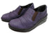 【インコルジェ8303 ダークパープル】くしゅっとかわいい脱ぎ履きらくらくシューズ