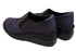 【インコルジェ8303 ダークパープル】くしゅっとかわいい脱ぎ履きらくらくシューズ