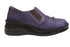 【インコルジェ8303 ダークパープル】くしゅっとかわいい脱ぎ履きらくらくシューズ