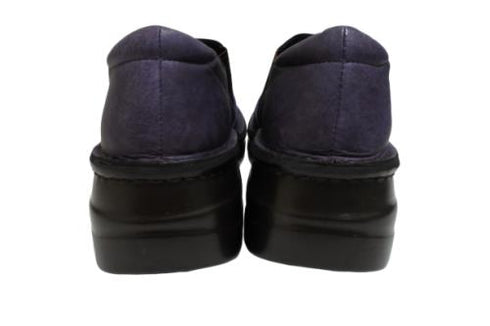 【インコルジェ8303 ダークパープル】くしゅっとかわいい脱ぎ履きらくらくシューズ