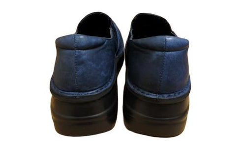 【インコルジェ8303 ネイビー】くしゅっとかわいい脱ぎ履きらくらくシューズ