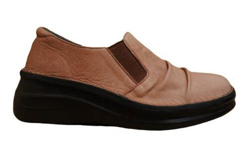 【インコルジェ8303 ピンク】くしゅっとかわいい脱ぎ履きらくらくシューズ