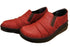 【インコルジェ8303 レッド】くしゅっとかわいい脱ぎ履きらくらくシューズ