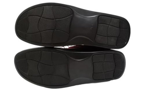 【インコルジェ8308 レッド】ハイカット靴紐シューズ