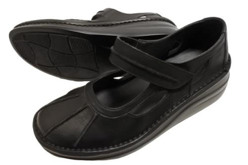 【インコルジェ8315 ブラック】アンティーク調本革シューズ