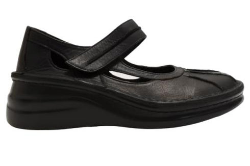 【インコルジェ8315 ブラック】アンティーク調本革シューズ