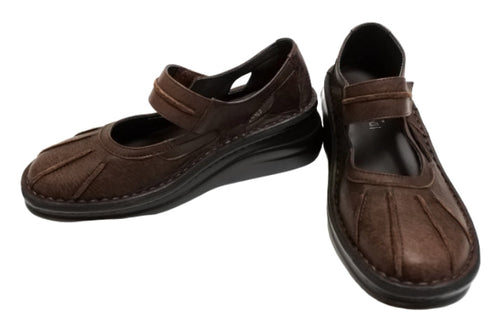 【インコルジェ8315 ダークブラウン】アンティーク調本革シューズ