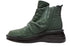 【インコルジェ8331 グリーン】くしゅくしゅサイドゴアショートブーツ